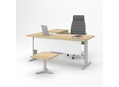 Eckschreibtisch Tisch Büro Einrichtung Möbel Schreibtische 180x160