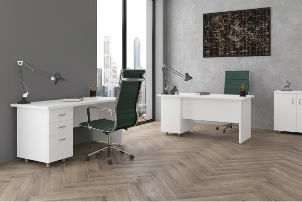 Schreibtisch Weiß Luxus Arbeitszimmer Büromöbel Tisch Schreibtische