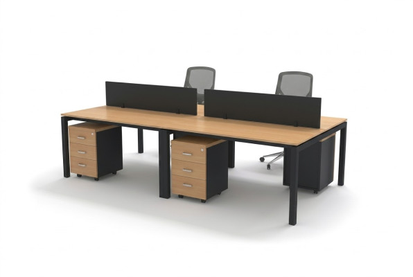 Tisch Arbeitszimmer Schreibtischgarnitur Team Schreibtisch Tische