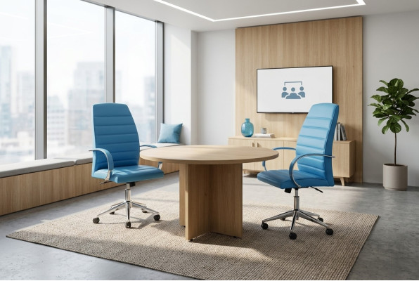 Rund Schreibtisch Arbeitszimmer Neu Büro Möbel Arbeitstisch Designer