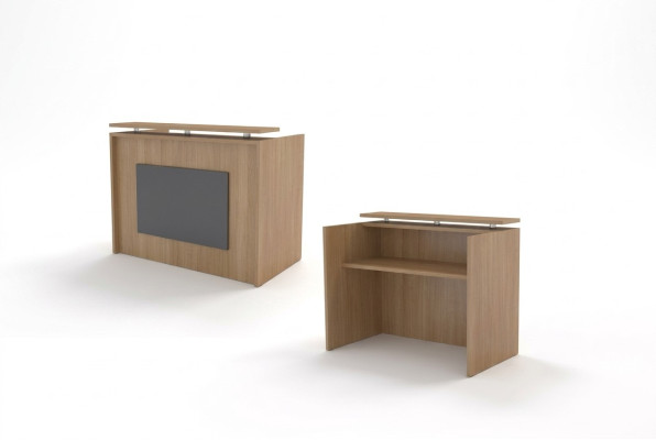 Rezeption Arbeitstisch Holz Büromöbel Empfangstisch Büro Möbel Neu