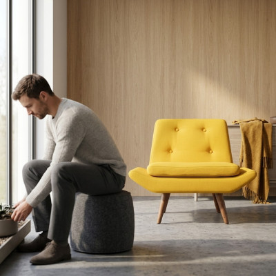 Sessel Modern Design Büro Möbel Luxus Sitz Neu Polstersessel