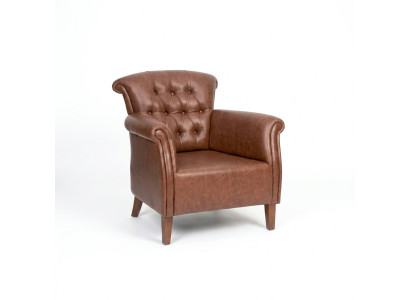 Designer Sessel Braun Luxus Chesterfield Möbel Luxus Büro Chefsessel