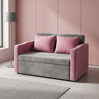 Modernes Sofa 2 Sitzer Arbeitszimmer Büro Office Textil Zweisitzer
