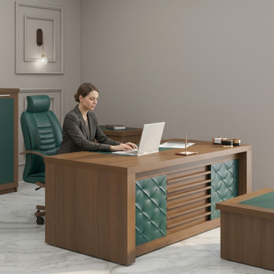 Chefschreibtisch Designer Büromöbel Office Designer Tische Office