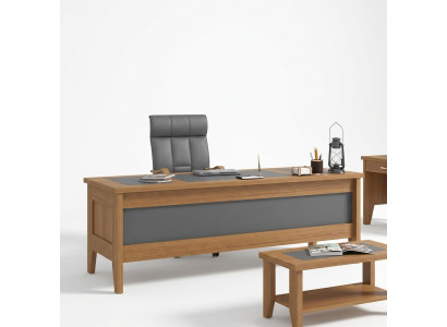 Schreibtisch Holz Tisch Arbeitszimmer Arbeitstisch Büromöbel 200x90