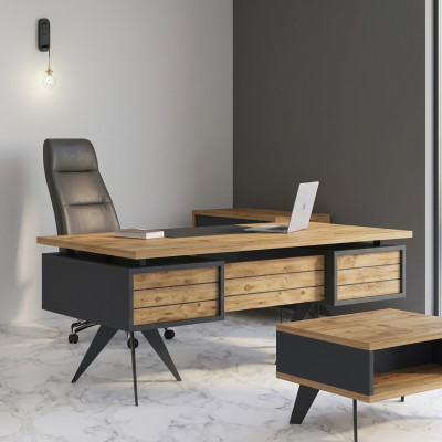 Büromöbel Luxuriöser Eckschreibtisch Arbeitszimmer Tisch Möbel Tische