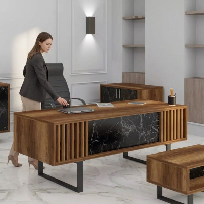Tisch Schreibmöbel Moderner Arbeitsplatztisch Büromöbel Holzmöbel Tische