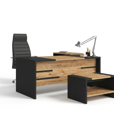 Modern Design Schreibtisch Büro Möbel Holz Tisch Neu Office Cheftische