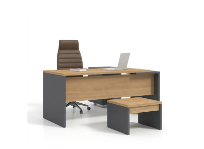 Eckschreibtisch Büro Möbel Holz Tisch Arbeitstisch Bürotisch Office