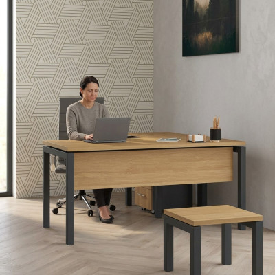 Büromöbel Schreibtisch Arbeitszimmer Computertisch Chefschreibtisch