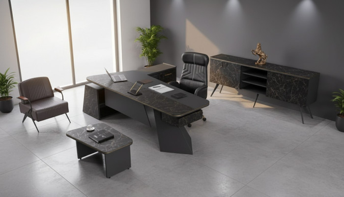Büroschrank Arbeitszimmer Moderne Grau Aktenschrank Büro Einrichtung