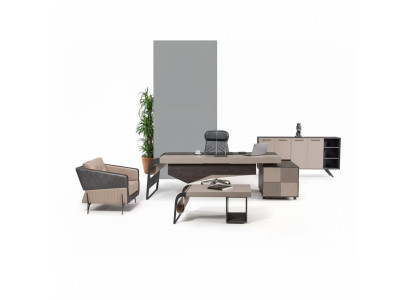 Luxus Arbeitszimmer Eckschreibtisch Designer Möbel Büromöbel Tische Schreibtisch