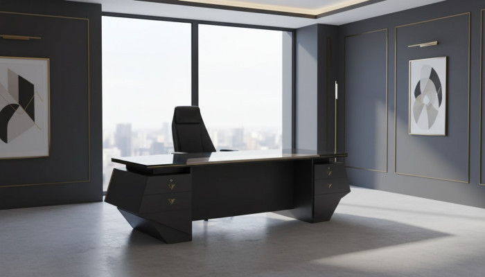Luxus Chefschreibtisch Tisch xxl 260x100 Designer Einrichtung Moderne Tische
