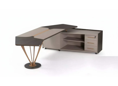 Eckschreibtisch Büromöbel Arbeitszimmer Luxus Möbel Modern Tisch Neu