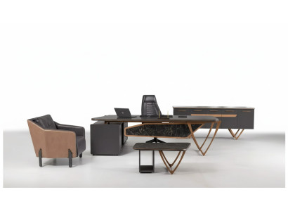 Arbeitszimmer Büroschrank 210x45x85 Büro Möbel Schrank Modern Designer