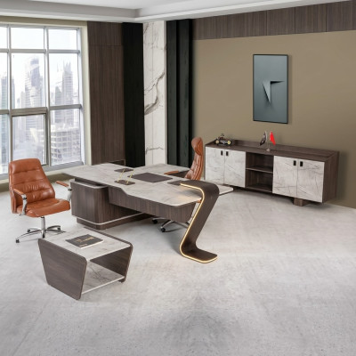 Luxus Holz Couchtisch Arbeitszimmer Büro Möbel Modern Designer Neu