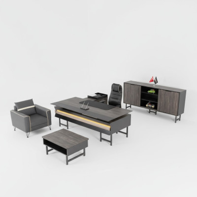 Eckschreibtisch Büroschrank Couchtisch Moderne Büromöbel Luxus Design