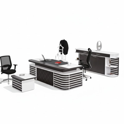 Weiße Büromöbel Arbeitszimmermöbel Komplettes Set Office Moderne Möbel
