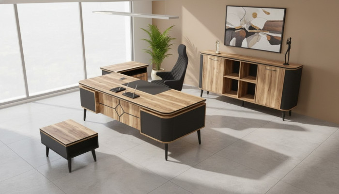 Designer Modern Couchtisch Beistelltisch Arbeitzimmer Tisch Büro Einrichtung