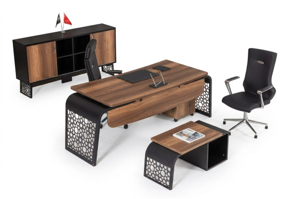 Schreibtisch Office Möbel Tisch Arbeitzimmer Büro Einrichtung Tische