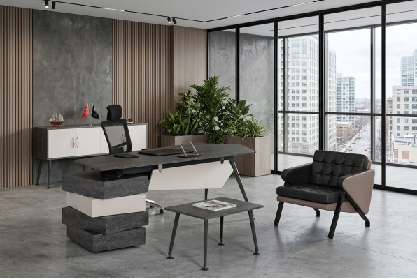 Möbel Tische Schreibtisch Arbeitszimmer Holz Tisch Büro Einrichtung Moderne