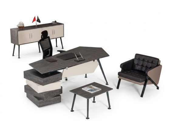 Möbel Tische Schreibtisch Arbeitszimmer Holz Tisch Büro Einrichtung Moderne