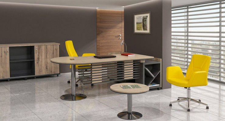 Eckschreibtisch Tisch Büro Tische Schreibtische Möbel Chefschreibtisch 2tlg