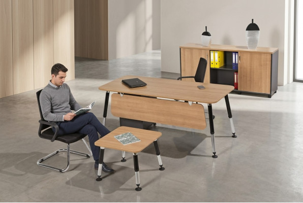 Office Garnitur Luxus Büromöbel Schreibtisch Büroschrank Komplettes Set 3tlg