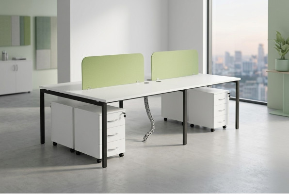 Counter Team Schreibtisch Arbeitsplatz Tische Moderne Büromöbel Schreibtische