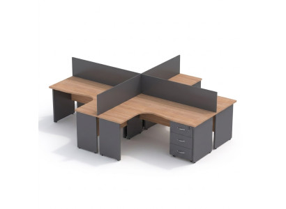 Büro Einrichtung Möbel Schreibtischen Schreibtische Team Tisch Counter