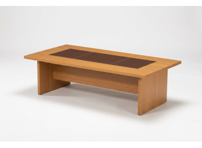Bürotisch Konferenztisch Braun Einrichtung Design Besprechungstisch 240x120