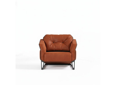 Büro Sessel Luxus Möbel Arbeitszimmer Büromöbel Orange Sitz Neu