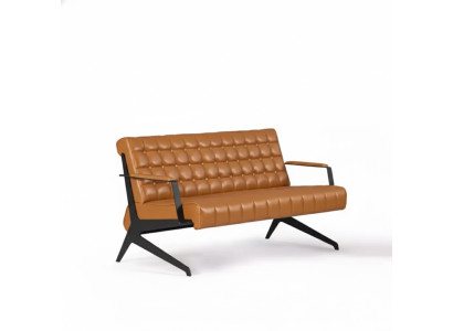 Modern Sofagarnitur Set 2 tlg Luxus Arbeitszimmer Set 2+1 Sitzer Neu