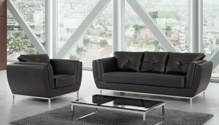 Sofagarnitur Sofa Luxus 3+1 Sessel Dreisitzer Sessel Sitzer Garnitur Modern