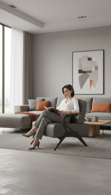 Luxus Sessel Stoff Arbeitzimmer Sitz Büro Einrichtung Textil Möbel Neu