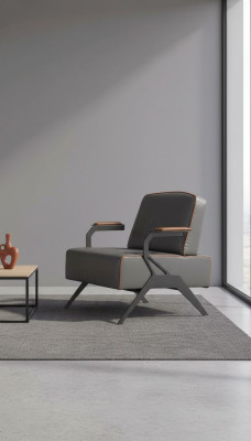 Luxus Sessel Stoff Arbeitzimmer Sitz Büro Einrichtung Textil Möbel Neu