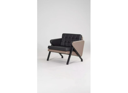 Modern Sessel Arbeit Zimmer Büro Textil Möbel Polster Stoff Designer Neu