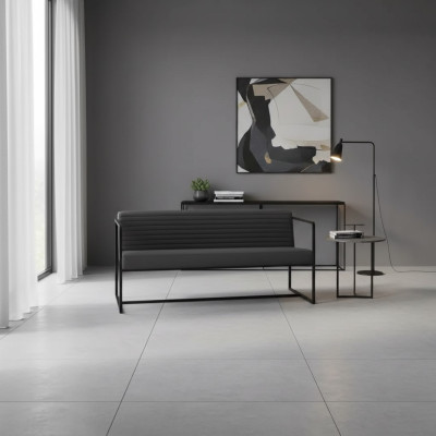 Modern Sofa Couch 2 Sitzer Arbeitzimmer Luxus Stil Polstersofa Neu