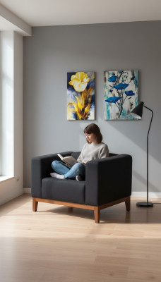 Arbeitzimmer Schwarz Sessel Luxus Sitz Polster Stoff Textil Möbel 92x77x65