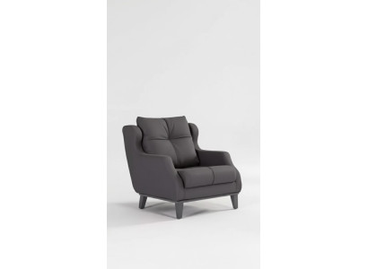 Arbeitzimmer Sessel Stil Modern Grau Polstersessel Designer Sitz Möbel