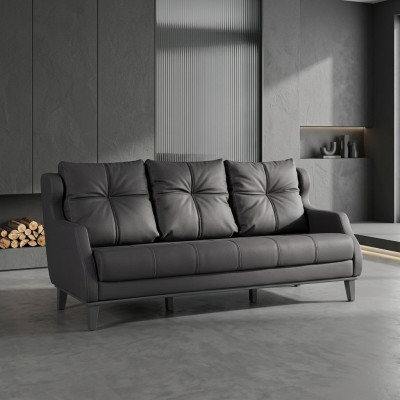 Sofa 2 Sitzer Arbeitzimmer Büroeinrichtung Stil Modern Textil Möbel Sitz