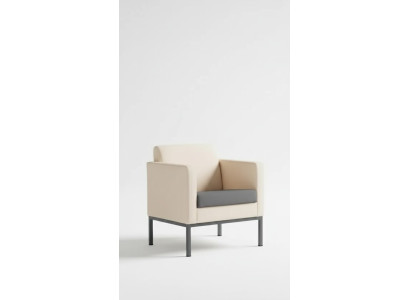 Luxus Sessel Büroeinrichtung Arbeitszimmer Polster Stoff Sitz Textil Neu