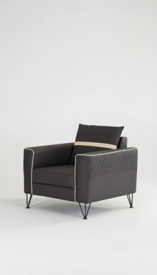 Luxus Sessel Büro Möbel Stil Modern Arbeitszimmer Polstersessel Designer
