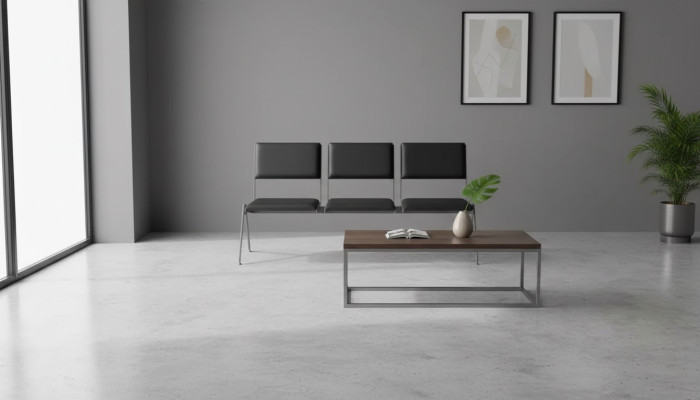 Schwarz Sitzbank Büro Möbel Arbeitszimmer Bank Sitz Sitzbänke 