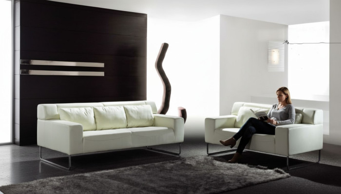 Sofagarnitur Moderne Couch 3+2 Sitzer Sofas 2tlg Italienische Sitzmöbel