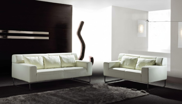Sofagarnitur Moderne Couch 3+2 Sitzer Sofas 2tlg Italienische Sitzmöbel