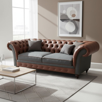 Sofa 3 Sitzer Couch design Chesterfield Couchen Dreisitzer Sofas