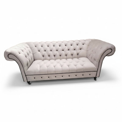 Chesterfield Sofa Dreisitzer Sofas Polster Textil Couchen Modern