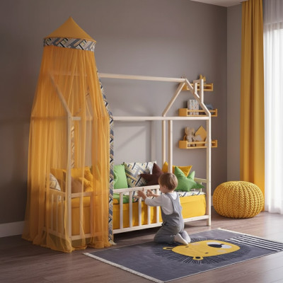 Niedriges Bett Himmelbett Schlafzimmer Himmelbetten Kinderzimmer